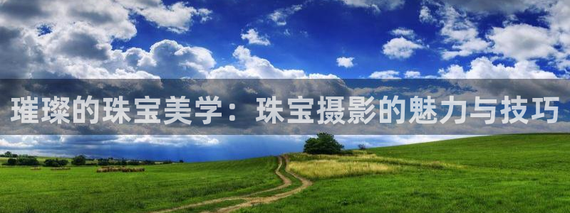 众腾娱乐平台:璀璨的珠宝美学:珠宝摄影的魅力与技巧