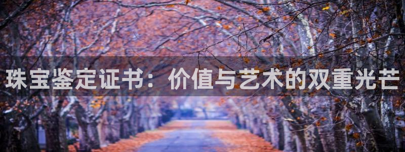 包头众腾娱乐密室逃脱:珠宝鉴定证书:价值与艺术的双重光芒